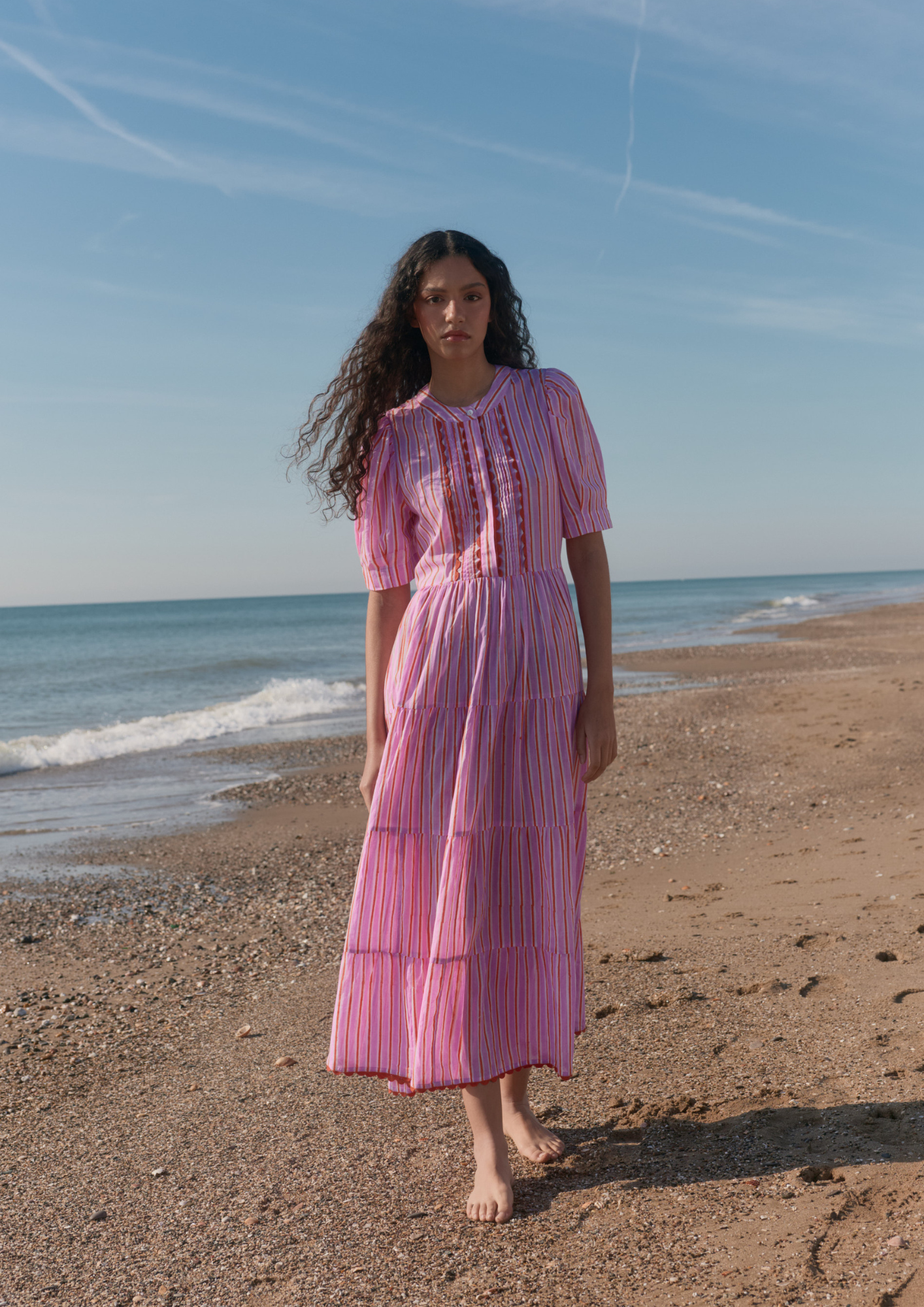pink sorbet dress Pink Sorbet Feliciana Midi Dress