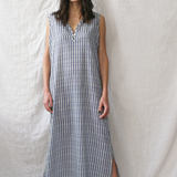 Túnica sin mangas Azul