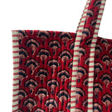 Bolso terciopelo burdeos