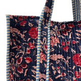 Bolso terciopelo azul