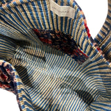 Bolso terciopelo azul