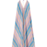 Vestido Halter Stripes