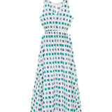 Vestido Cut Out Chess