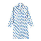 Camisero Corto Yarn Blue