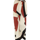 Cosmos Black Sarong