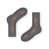 Printed short socks