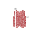 Chaleco estampado animal