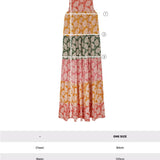 Maxi Vestido paneles Iris
