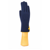 Guante lana y cashmere Azul marino