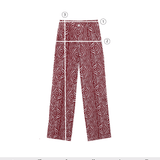 Pantalón estampado animal