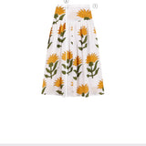Falda Sunflowers