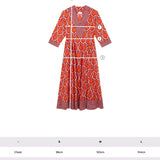 Vestido Alima Anaran Naranja