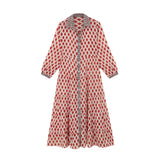 Vestido Kea Diamond Rojo