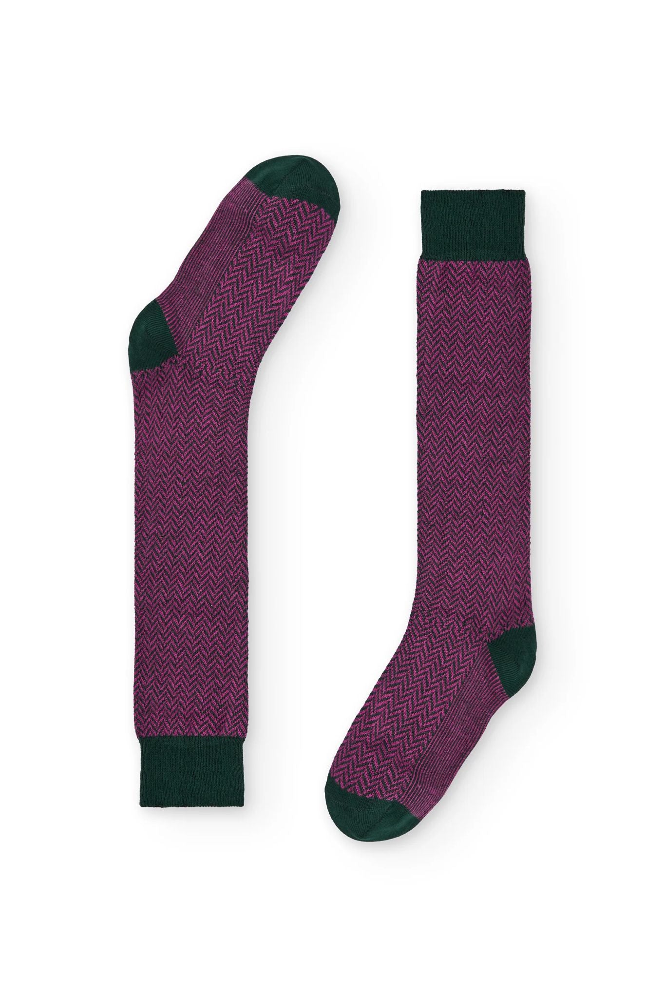 Calcetines largos espiga