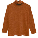 Jersey Coccio cuello alto Cashmere
