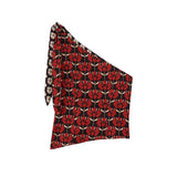 Top Asimétrico Lilies & Poppies