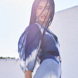 Blusa Anafati Tie Dye Azul