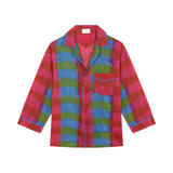 Camisa Pocket Tie-dye Madras