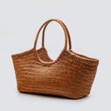 Nantucket Basket Poppy Red Bag