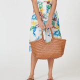 Nantucket Basket Poppy Red Bag