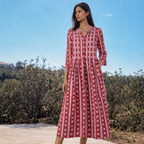 Vestido Pliegues Ruby Flora PRE-ORDER