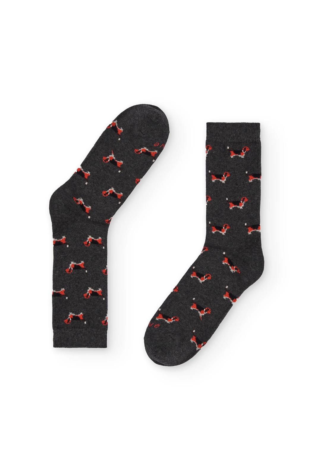 Calcetines cortos estampados