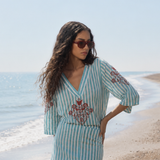 Conjunto Blusa y Falda Love