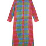 Vestido Patmos Tie-dye Madras