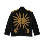 Chaqueta Harmony bordada mostaza
