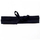 Plain Black Sash