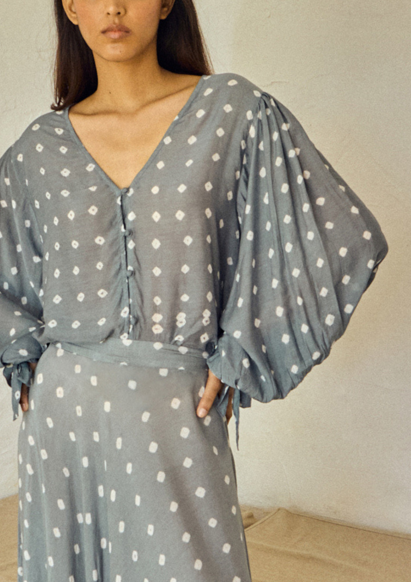 Conjunto blusa Perla