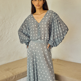 Blusa manga abullonada Perla