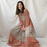 Vestido Paneles Taj Afro