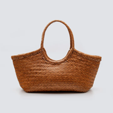 Nantucket Basket Poppy Red Bag
