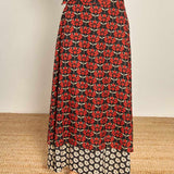 Top Asimétrico Lilies & Poppies