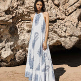 Vestido Halter Paisley