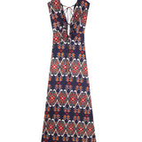 Vestido Rodas Ikat
