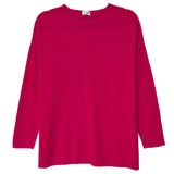 Jersey Fucsia cuello redondo Cashmere