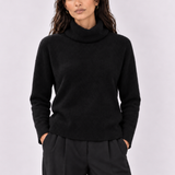 Pull col roulé Coccio en cachemire