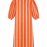 Andros Orange Stripes Dress