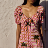 Pink Oasis Long Dress