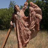 Maxi Vestido Paros Rojo