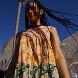 Maxi Vestido paneles Iris