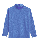 Jersey Azul Cuello alto Cashmere