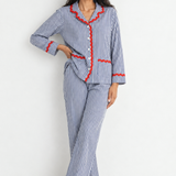 PRE-ORDER Pijama Rayas Marino