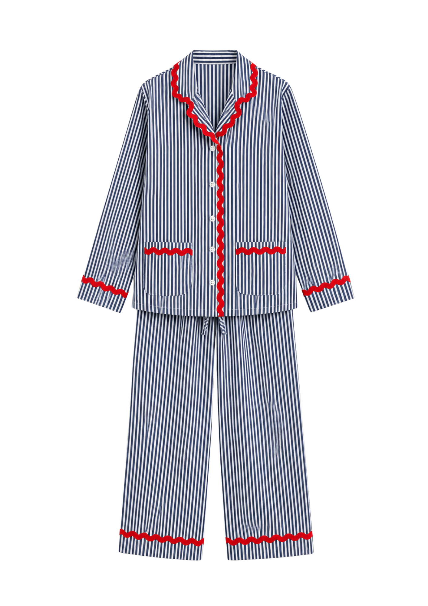 PRE-ORDER Pijama Rayas Marino