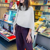 Poncho Cashmere Beige