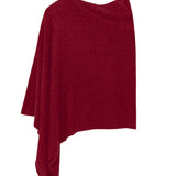 Poncho Cashmere Ava Granate