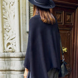 Poncho Cashmere Negro