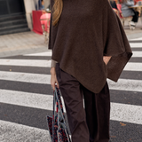 Poncho Cashmere Marrón